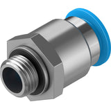 Съединител Festo QS-G1/4-12 - Външна резба G1/4, за шлаух с външен Ø 12 mm - 186350