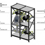 Система за съхранение на кабели Roll..Profi CABLEDEPOT Base Unit 2000 A9080400 - основен модул