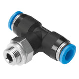 T-съединител Festo QST-G1/4-12 - Външна резба G1/4, за шлаух с външен Ø 12 mm 132597