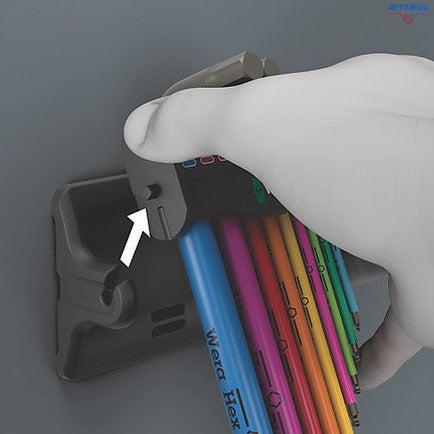 WERA 05133165001 Комплект шестостенни ключове Multicolour 1.5 - 10 мм (9 бр.) в поставка