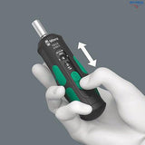 WERA 05075815001 Динамометрична отвертка 1/4" х 147.5 мм, 2/3/4/5/6 Nm.