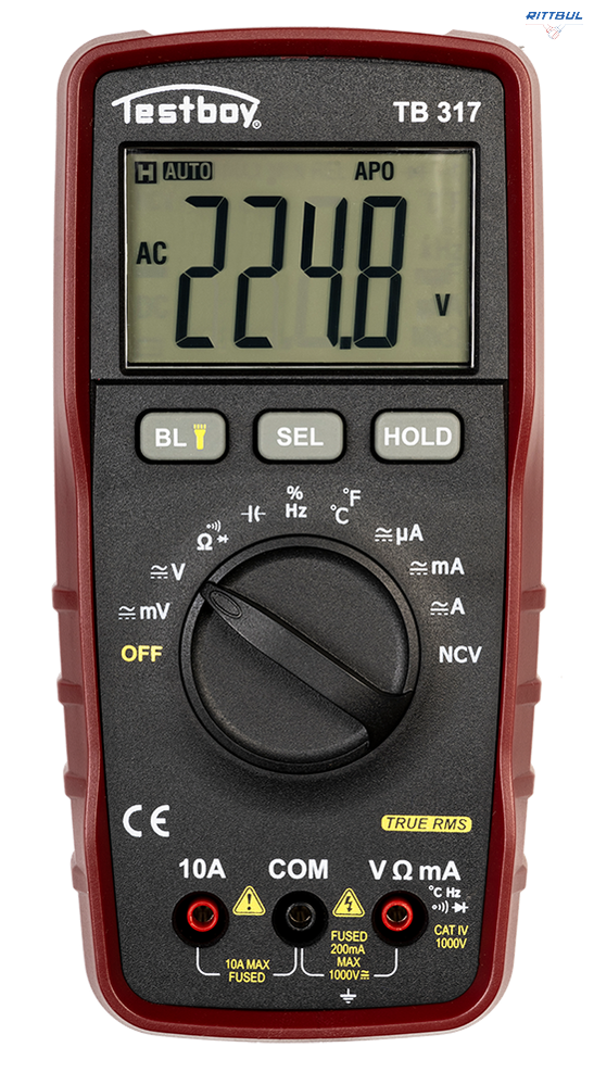 Цифров мултиметър Testboy 317