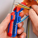 Универсален заголващ нож Knipex ErgoStrip PV 16