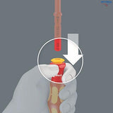 WERA 05006601001 Комплект ръкохватка с изолирани накрайници VDE 7 Universal 2 TIE - 7 части