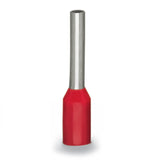 WAGO 216-263 – Накрайник за проводник, 1 mm² AWG 18, изолиран, червен