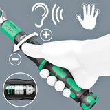 WERA 05075830001 Динамомeтричен ключ Safe-Torque A 1 с тресчотка и вложки 1/4", 2 - 12 Nm (10 части)