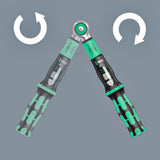 WERA 05075830001 Динамомeтричен ключ Safe-Torque A 1 с тресчотка и вложки 1/4", 2 - 12 Nm (10 части)
