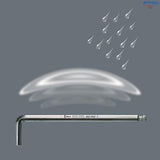 WERA 05022102001 Комплект шестостенни ключове Chrome 1.5 - 10 мм (9 бр.) в поставка
