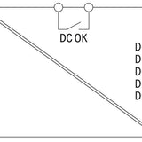 Захранващ блок WAGO 787-734 Eco; 1-фазен 24 VDC; 20 A; DC-OK LED; 6,00 mm²