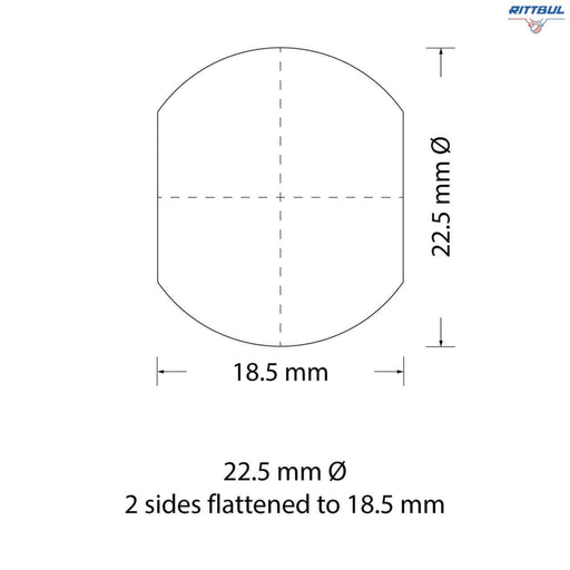 ALFRA 01421 Отвор 22.5 двустранно скосен - Rittbul