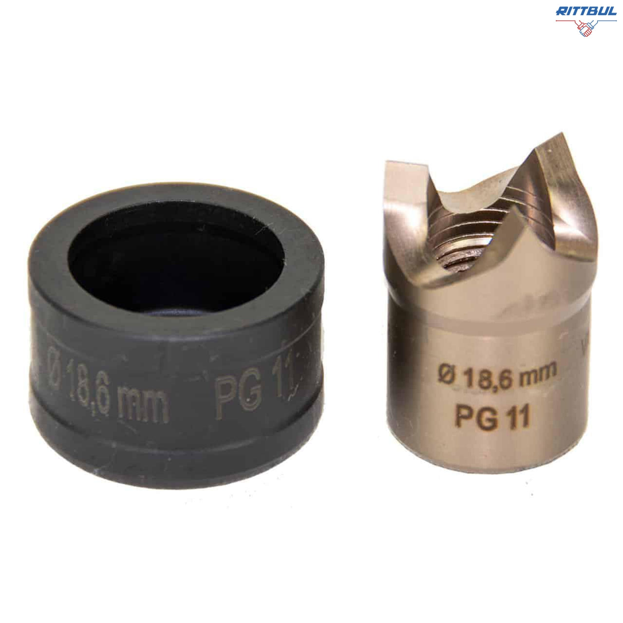 ALFRA 01603 Щемпел и матрица TriCut+ PG 11 - Rittbul