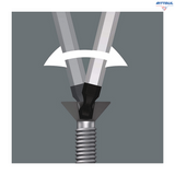 WERA 05022820001 Отвертка Kraftform Plus шестостен 6 х 125 мм, объл връх