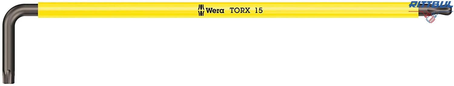 WERA 05024480001 Комплект Torx ключове Multicolour, дълги, TX8 - TX40 (9 части)