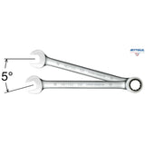 HEYTEC 50720014080 Звездогаечен ключ с тресчотка 14 мм - Rittbul