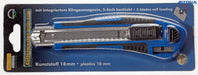 HEYTEC 50816690000 Макетен нож 18 мм, с 5 резервни ножчета - Rittbul