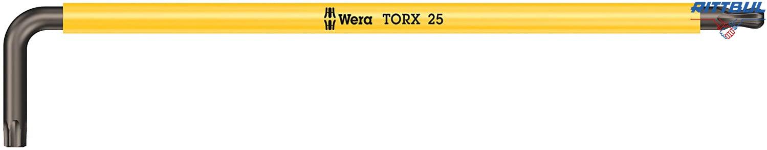 WERA 05024480001 Комплект Torx ключове Multicolour, дълги, TX8 - TX40 (9 части)