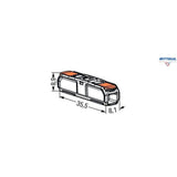 WAGO 221-2411 Инсталационна клема Inline с лост. До 4 mm²; 2-проводна; - Rittbul