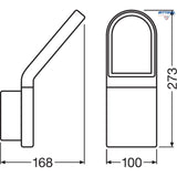 LEDVANCE 4058075075016 O FACADE IND RD 13W/3000K GY IP54 LEDV - Rittbul