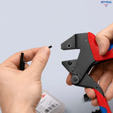 KNIPEX 97 43 200 Системни клещи за кримпване в пластмасов куфар