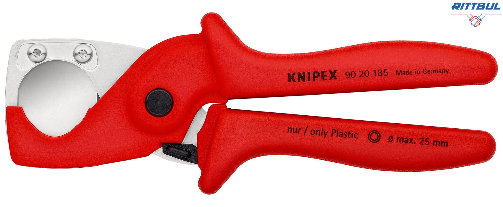 KNIPEX 90 20 185 Резач на шлаух и пластмасови тръби