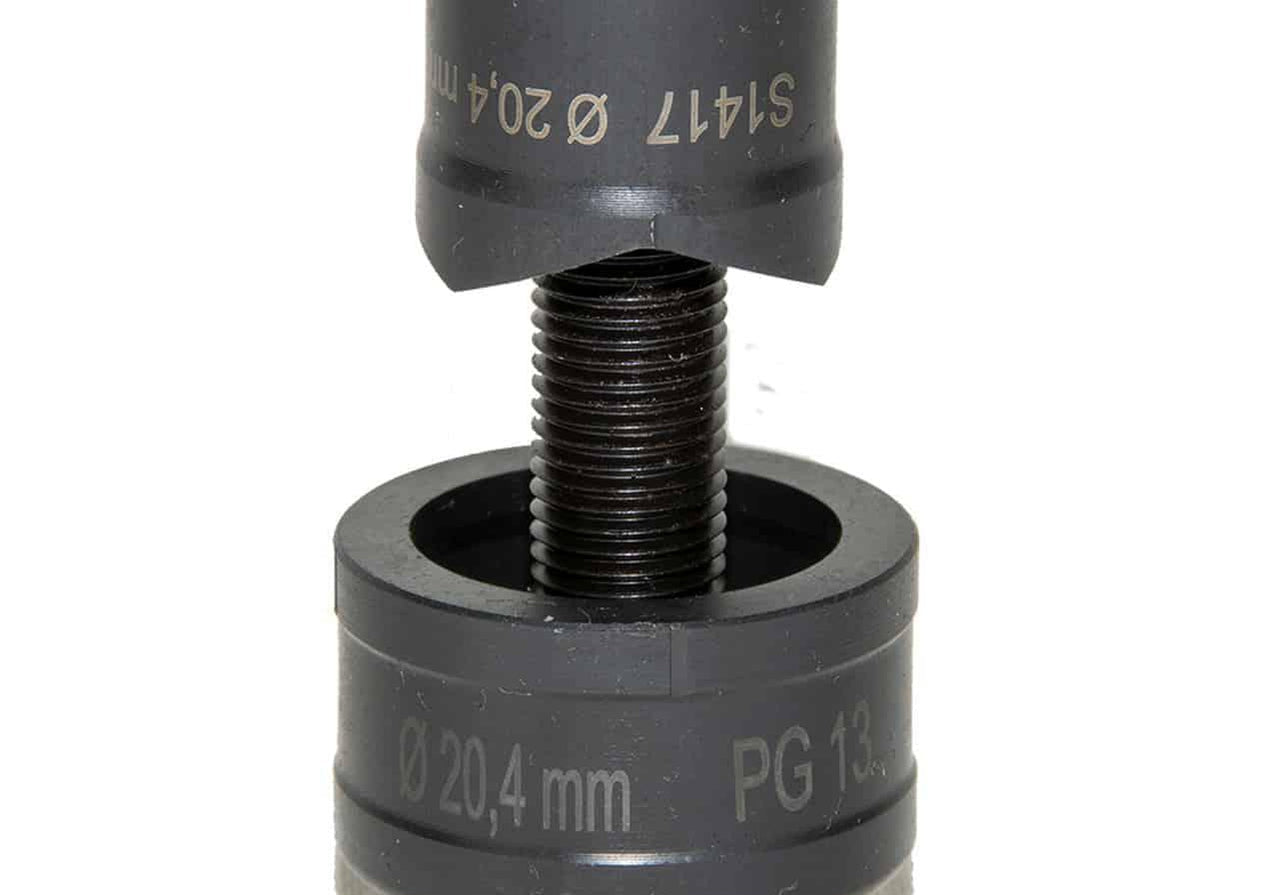 ALFRA 01033 Щанца и матрица MonoCut 20.4 мм, PG 13 - Rittbul