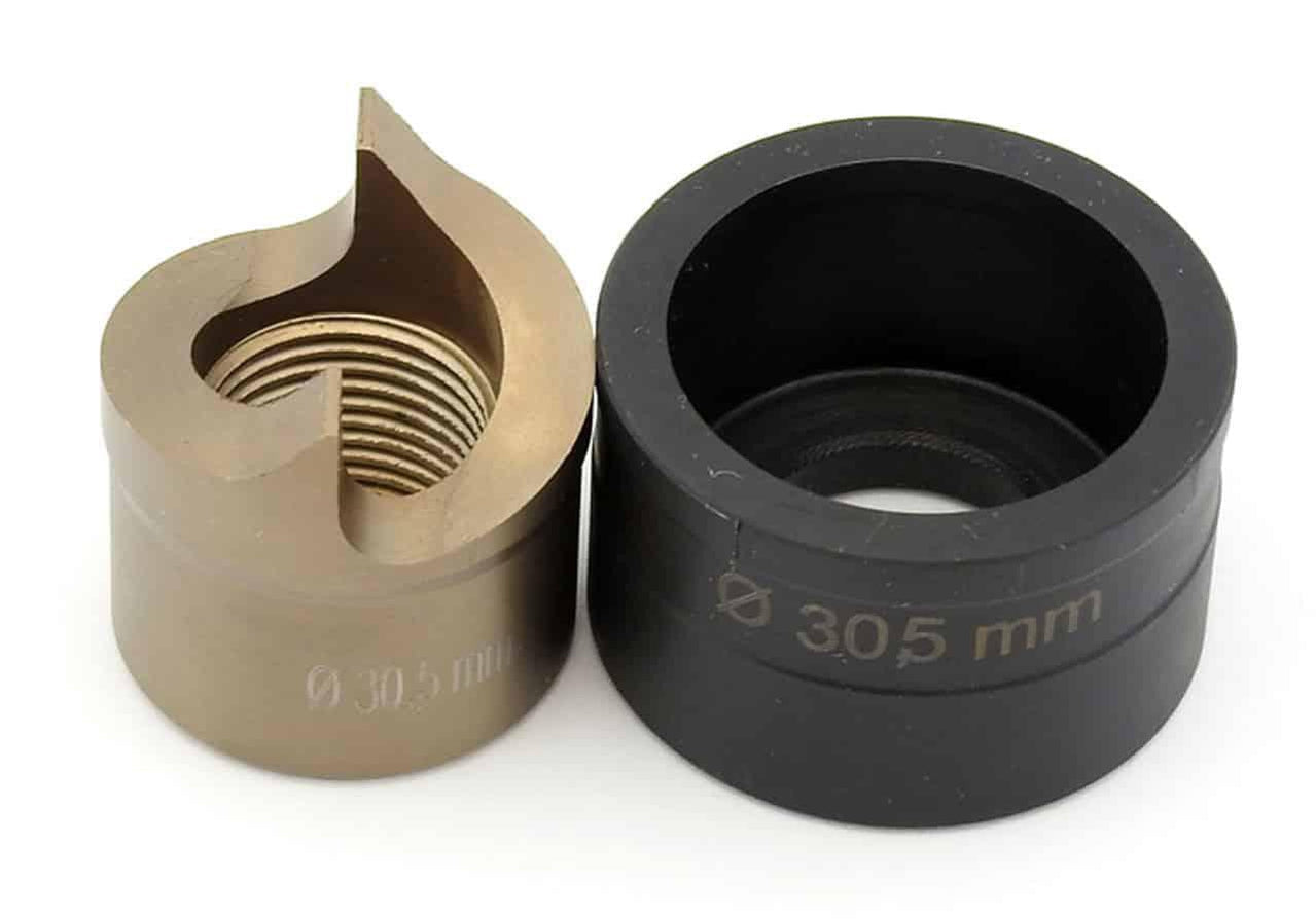 ALFRA 01534 Щемпел и матрица TwinCut 30.5 mm - Rittbul