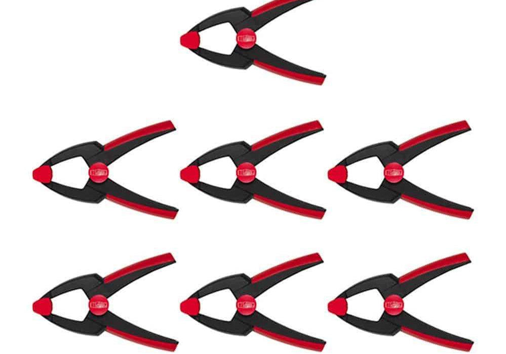 BESSEY XC1-SET Пружинна стяга Clippix 20 х 20 мм (7 броя) - Rittbul