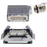 HARTING 10330240000 Комплект индустриален конектор HAN-KIT 24B, страничен вход М32, 2 лоста