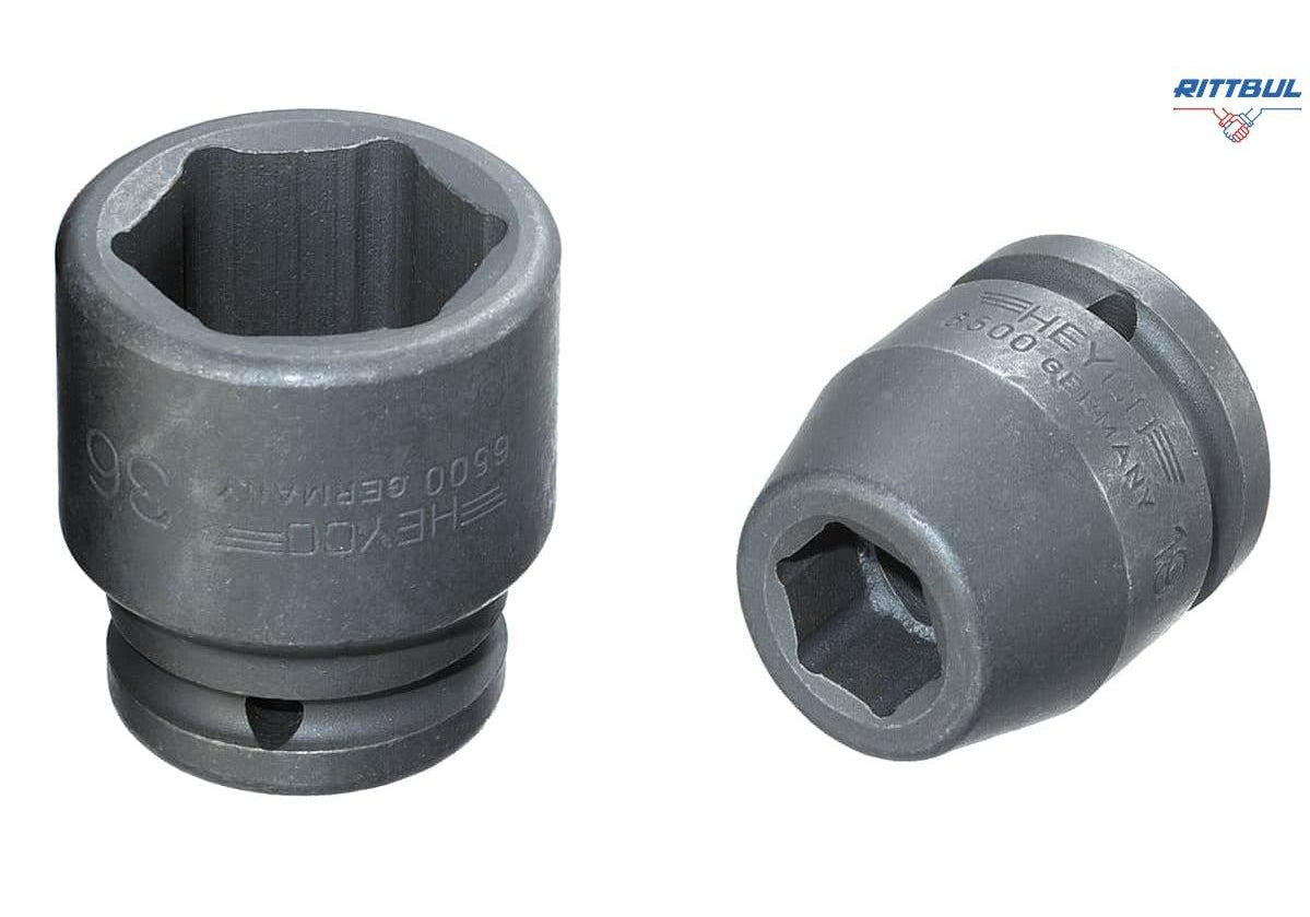 HEYCO 06300002136 Вложка шестостен Impact 21 мм х 1/2“ х 38 мм - Rittbul