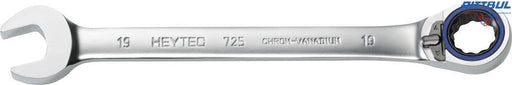 HEYTEC 50725017080 Звездогаечен ключ 17 мм с тресчотка, с палец - Rittbul