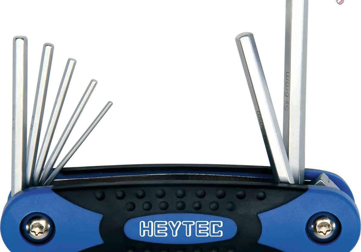 HEYTEC 50813406280 Ключове шестограм 1.5 -6 мм, комплект (7 части) - Rittbul