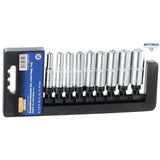 HEYTEC 50825711983 Комплект вложки удължени 6 - 14 мм х 1/4“ (9 части) - Rittbul