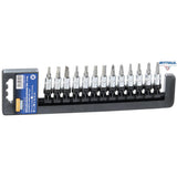 HEYTEC 50825719983 Комплект вложки бит TX / Hex / PZ / прави х 1/4“ (13 части) - Rittbul
