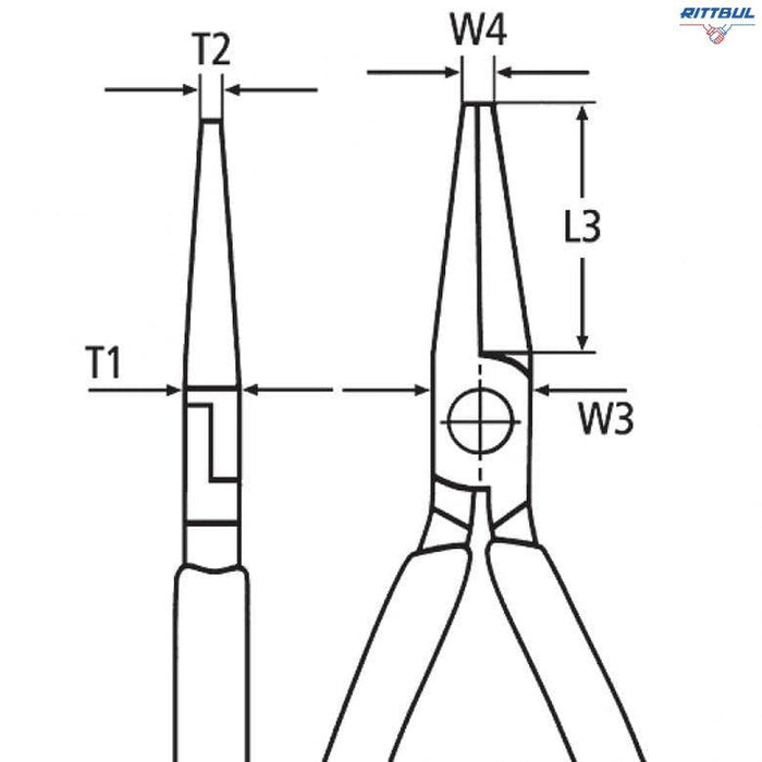 KNIPEX 30 36 160 Клещи с овални челюсти, изолирани 1000 V