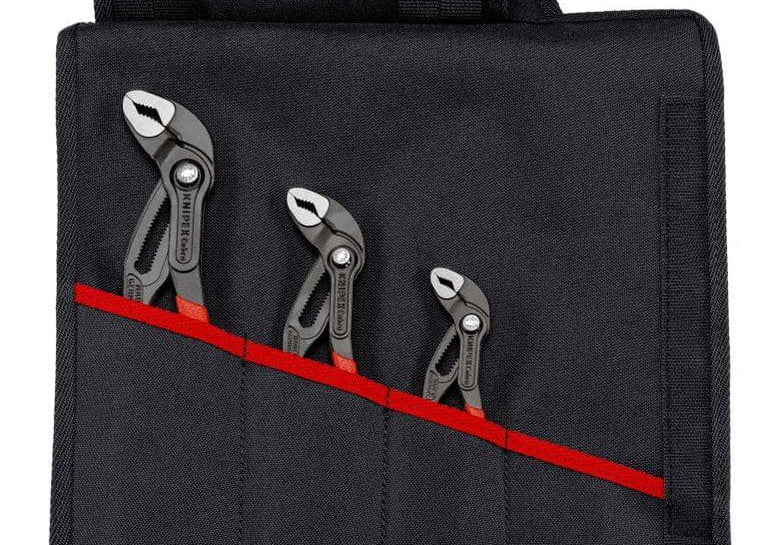 KNIPEX 00 19 55 S8 Комплект Клещи Cobra® 125/180/250 mm (3 части) в текстилен калъф - Rittbul
