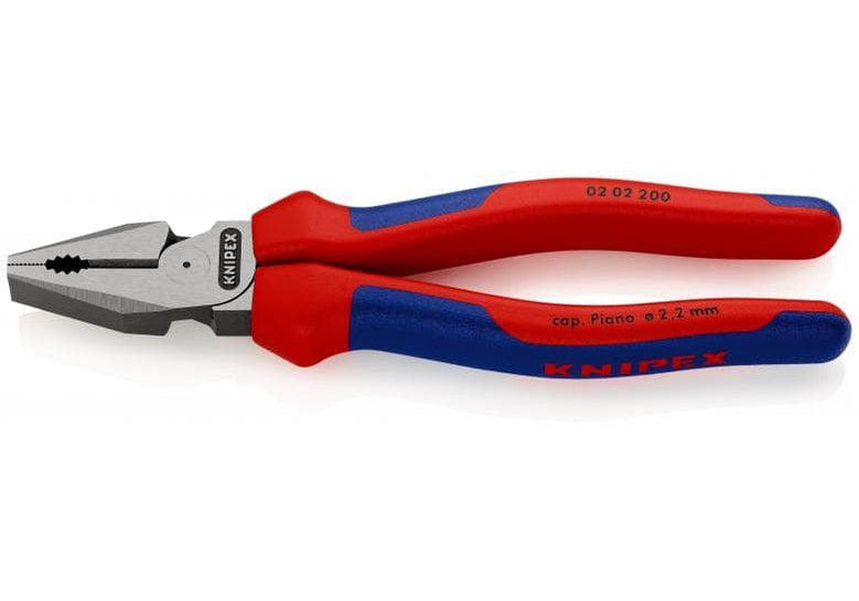 KNIPEX 02 02 200 Комбинирани клещи усилени, 200 мм