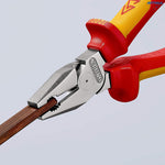 KNIPEX 02 06 180 Комбинирани клещи, усилени, изолирани 1000 V - Rittbul