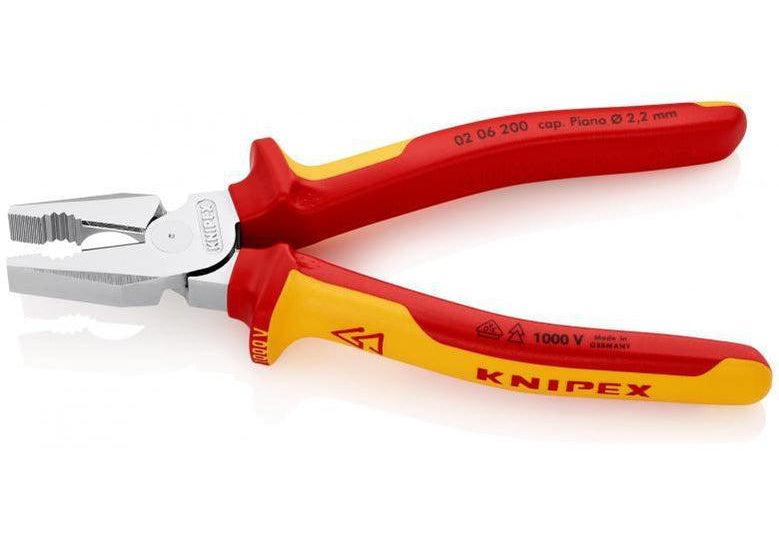 KNIPEX 02 06 200 Усилени клещи, изолирани - Rittbul