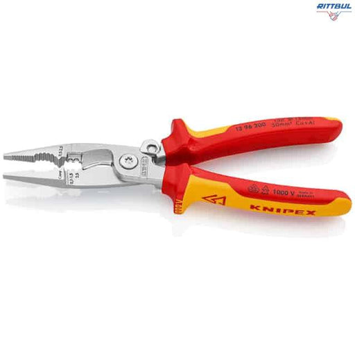 KNIPEX 13 96 200 Инсталационни клещи електро, изолирани - Rittbul