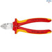 KNIPEX 14 26 160 Клещи рязане и заголване на кабел, изолирани - Rittbul