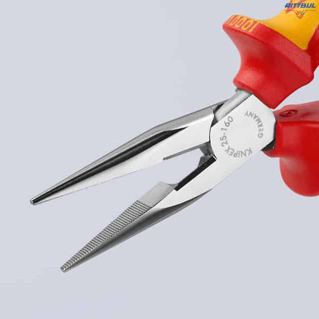 KNIPEX 25 06 160 Островърхи клещи 160 мм, изолирани