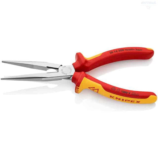 KNIPEX 26 16 200 Клещи с прави челюсти, изолирани - Rittbul