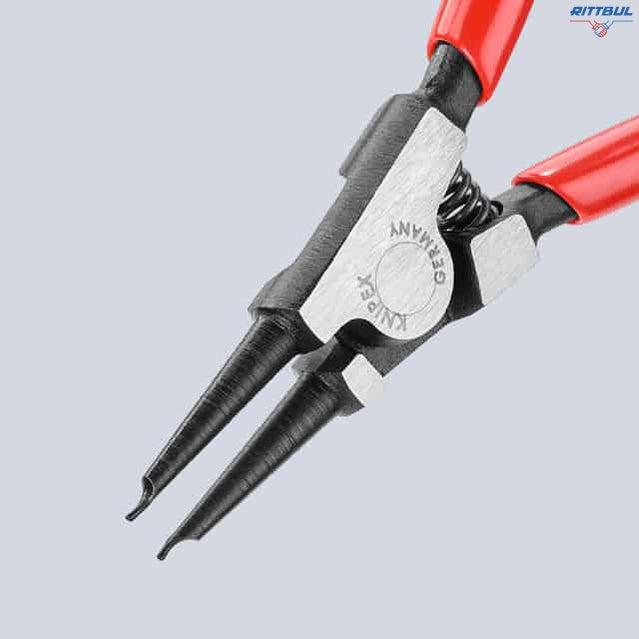 KNIPEX 46 11 A0 Зегер клещи за вал, прави, 3 - 10 мм