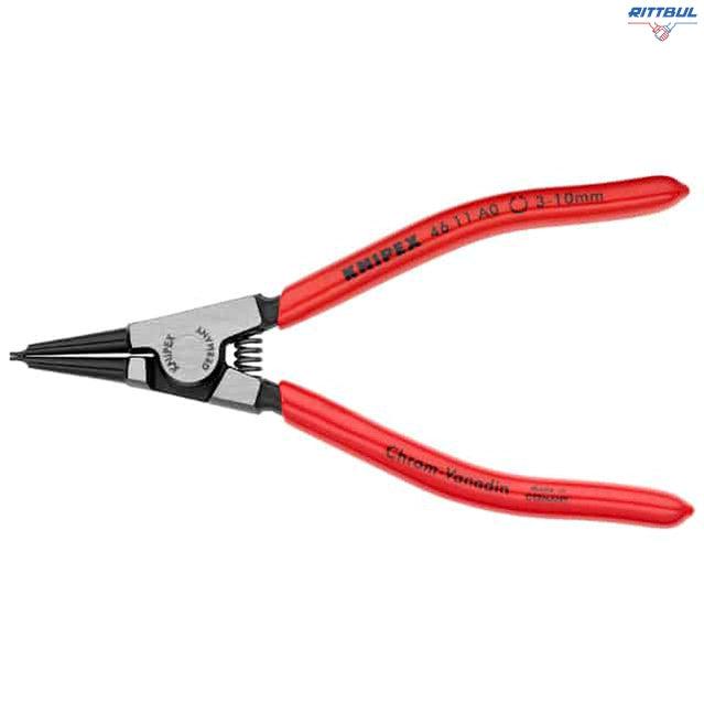 KNIPEX 46 11 A0 Зегер клещи за вал, прави, 3 - 10 мм