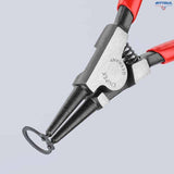 KNIPEX 46 11 A1 Зегер клещи за вал, прави, 10 - 25 мм