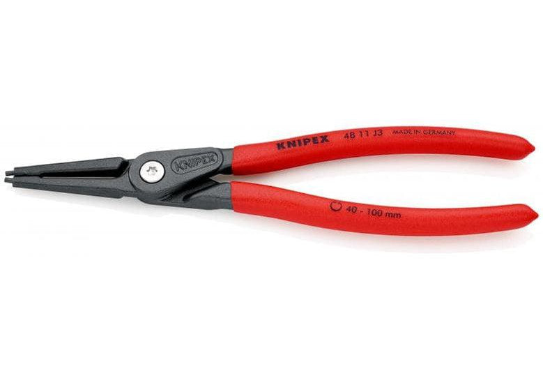 KNIPEX 48 11 J3 Зегер клещи прави, 40 - 100 мм, за отвори
