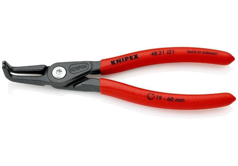 KNIPEX 48 21 J21 Зегер клещи закривени 19 - 60 мм, за отвори