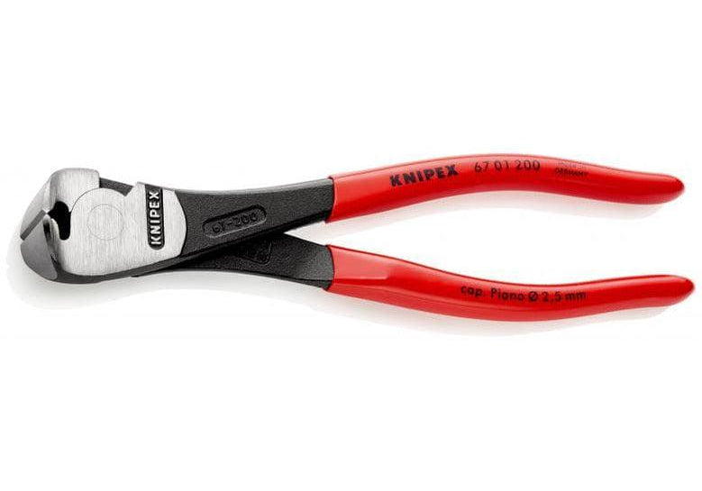 KNIPEX 67 01 200 Режещи клещи, челни, усилени - Rittbul