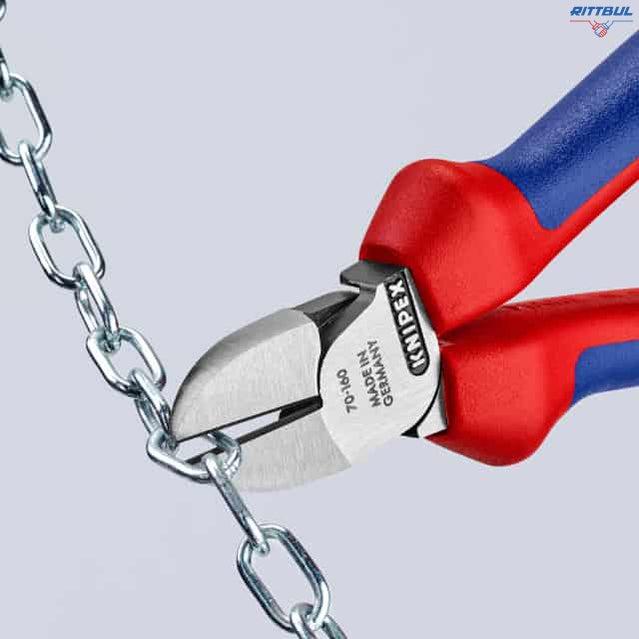 KNIPEX 70 02 160 Странична резачка 160 мм - Rittbul
