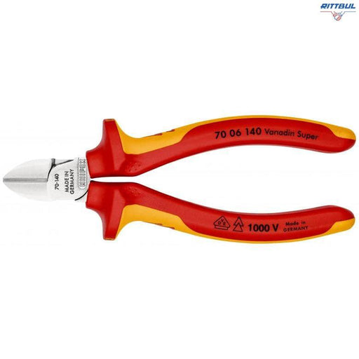 KNIPEX 70 06 140 Странична резачка 140 мм, изолирана